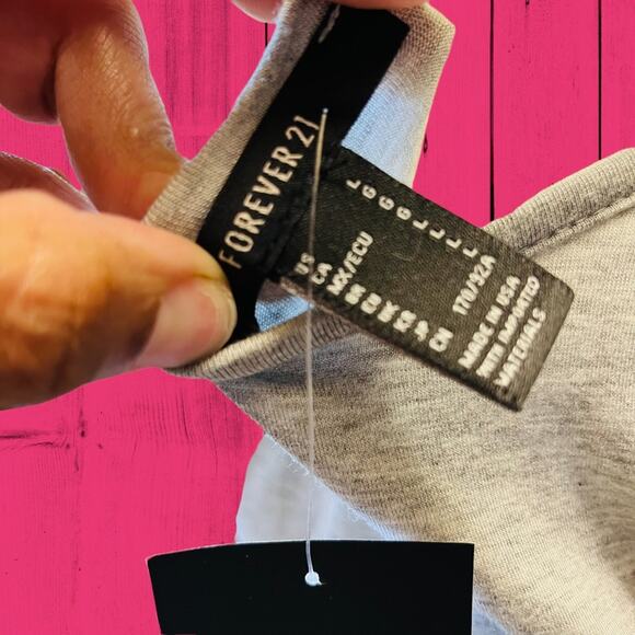 New Forever 21 Tie Tank Top Blouse Shirt Summer Fairy Skater Grunge Hippie Boho - Picture 5 of 6